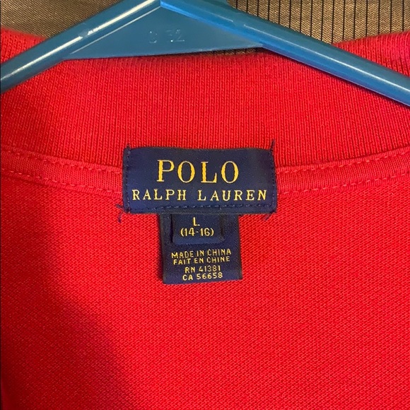 Kids Large horse polo collar shirt - Picture 2 of 2